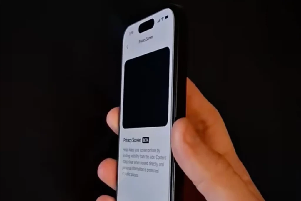 Écran privé sur iPhone : la méthode sans app (style S26 Ultra)