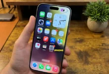 Batterie en rose sur iPhone