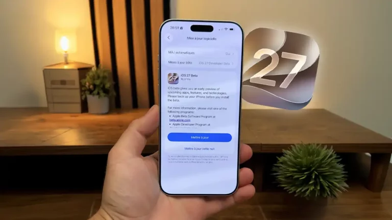 Installer iOS 27 Bêta : compatibilité et méthode pas à pas